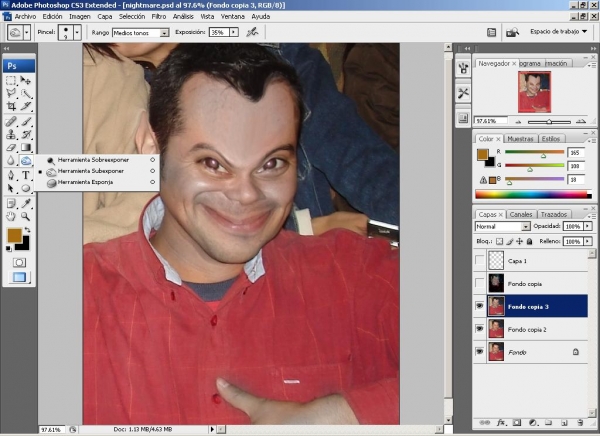 Creation of My Own Nightmare: Step 3